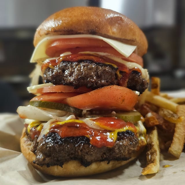 Pudgee Burger.
