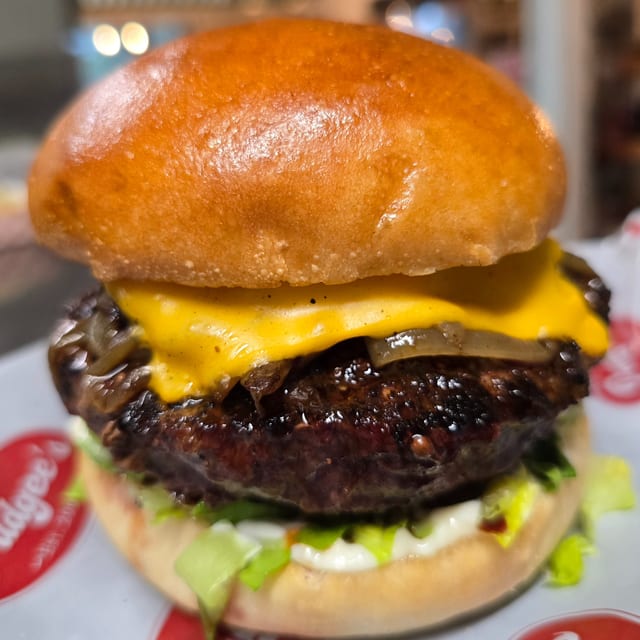 Big Bison Burger.
