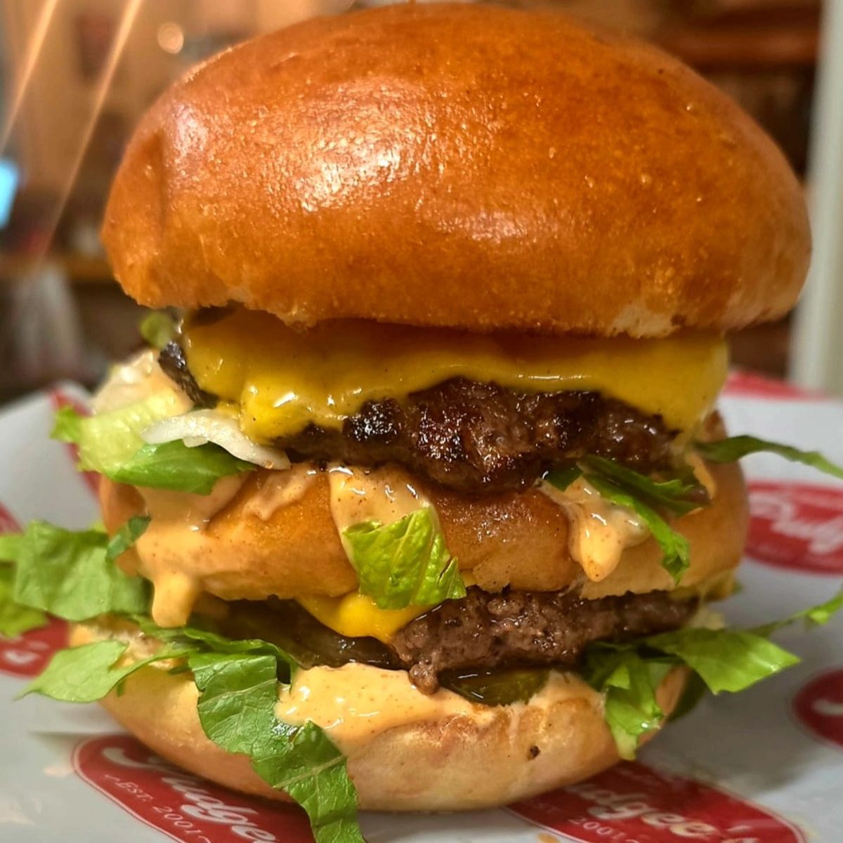 1/2 Lb The Mac Daddy Burger