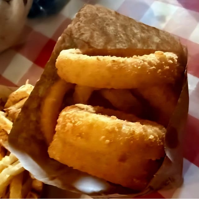 Delicious Onion Rings.