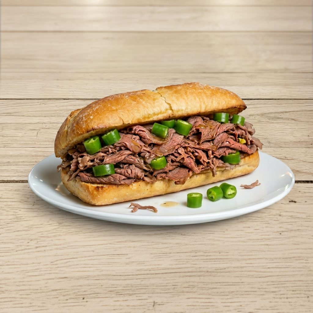 Italian Roast Beef Sandwich.