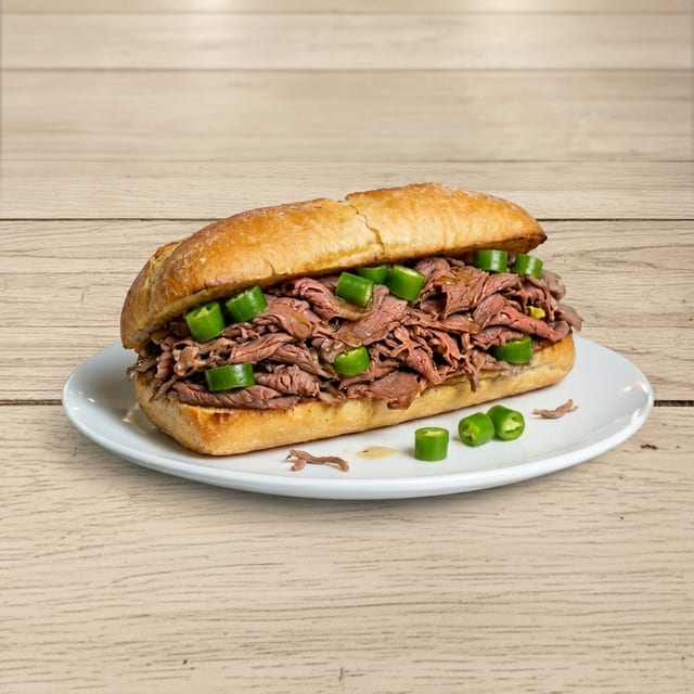 Italian Roast Beef Sandwich.