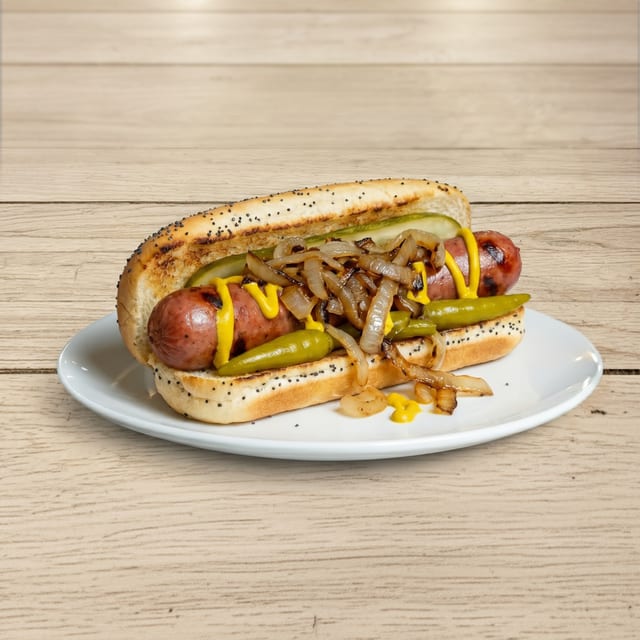 Maxwell Street Polish Sausage.